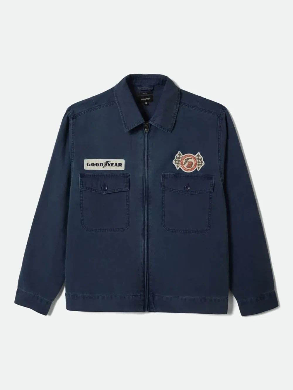 Brixton Goodyear Trademark Lightweight Coaches Jacket